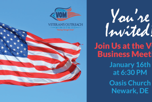 VOM Business Meeting Jan 16, 2020 - Veteran's Outreach Ministries - Delaware