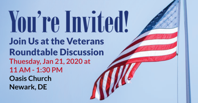 Veteran's Roundtable Discussion Jan 21, 2020 - Veteran's Outreach Ministries - Delaware