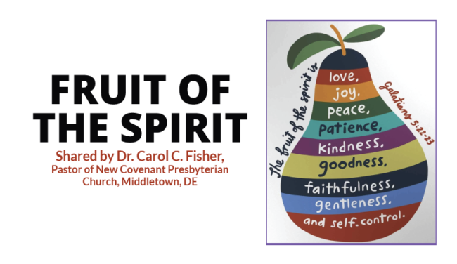 FRUIT OF THE SPIRIT - Veterans Outreach Ministries