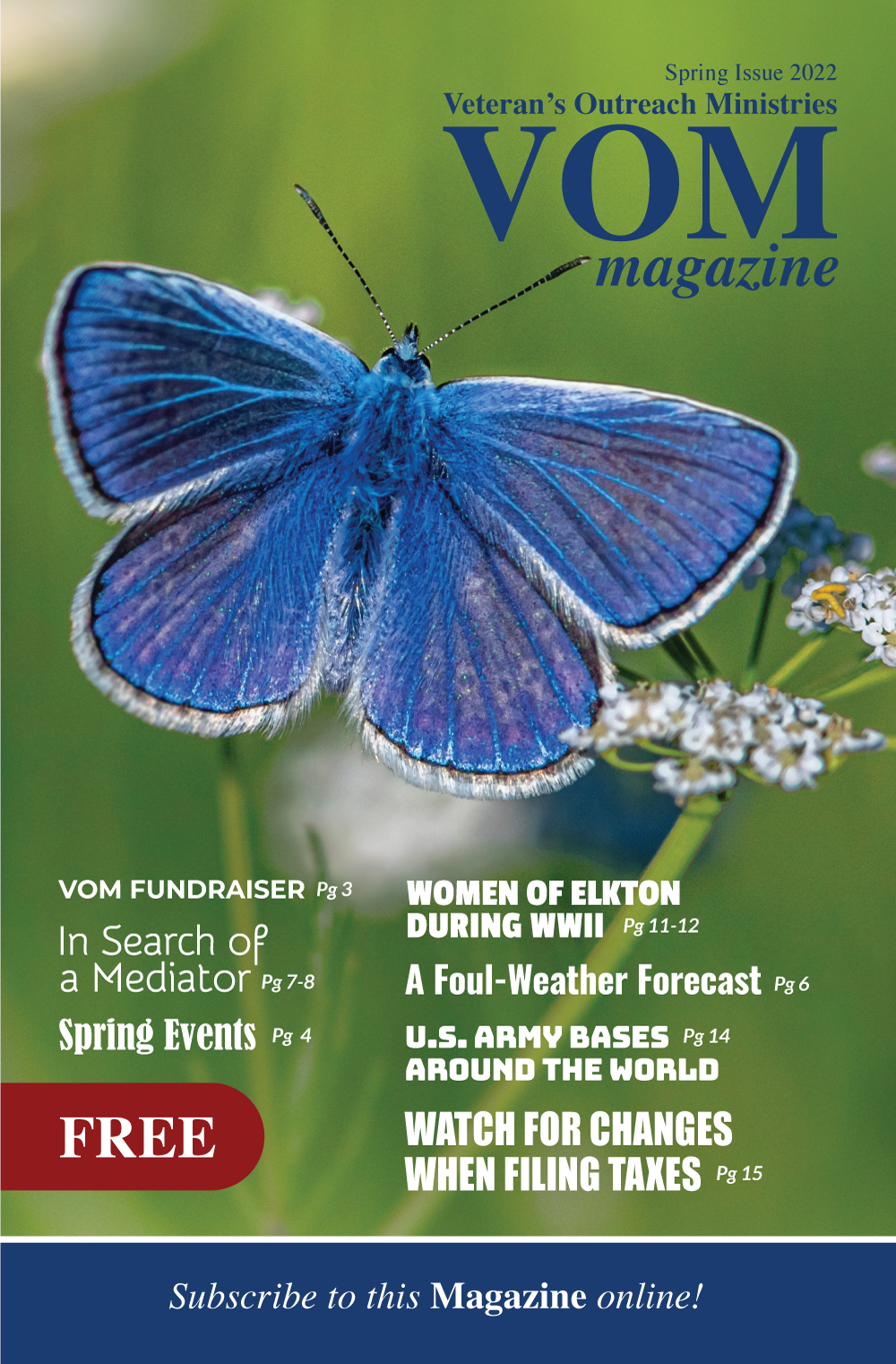Spring 2022 Magazine - Veteran's Outreach Ministries