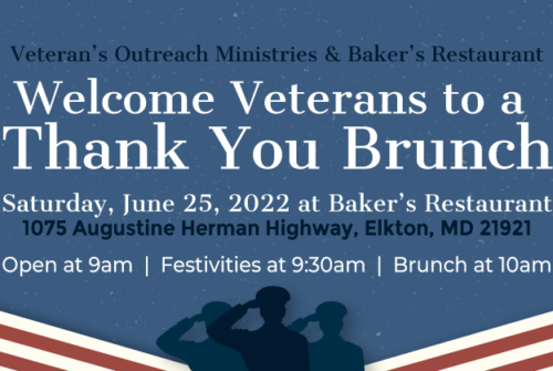 5th Annual Veterans Thank You Brunch - Veteran's Outreach Ministries