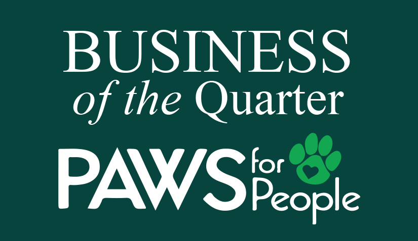 Business of the Quarter - PAWS for People - Veterans Outreach Ministries