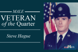 Male Veteran of the Quarter - Steve Hague - Veterans Outreach Ministries