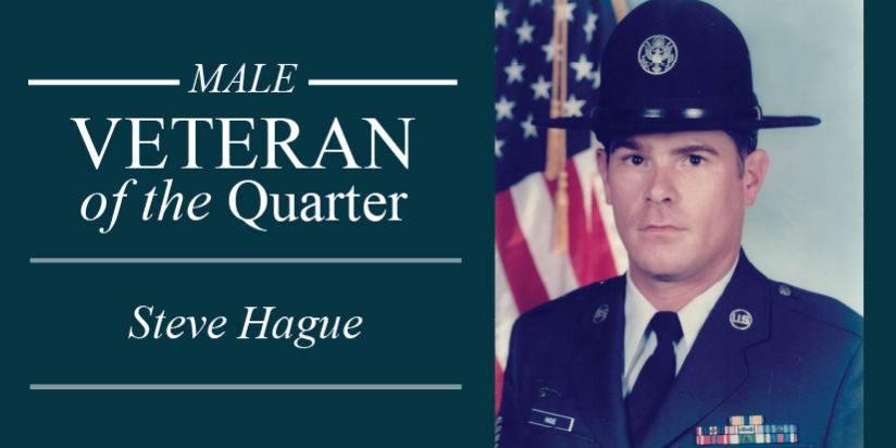 Male Veteran of the Quarter - Steve Hague - Veterans Outreach Ministries