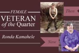 Female Veteran of the Quarter - Ronda Kamahele - Veterans Outreach Ministries
