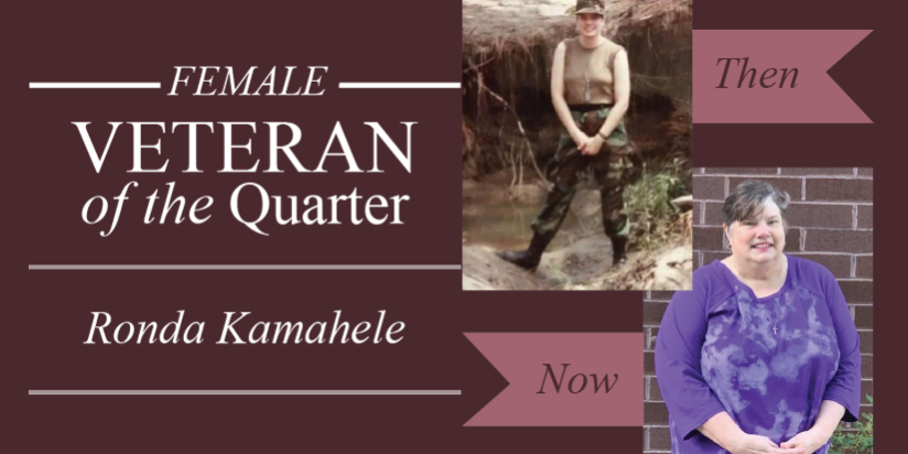Female Veteran of the Quarter – Ronda Kamahele – Veterans Outreach Ministries Female Veteran of the Quarter - Ronda Kamahele - Veterans Outreach Ministries