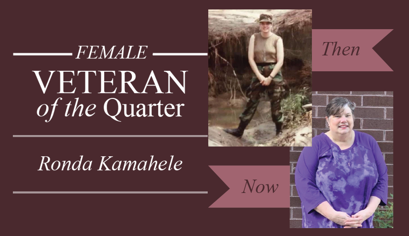 Female Veteran of the Quarter - Ronda Kamahele - Veterans Outreach Ministries
