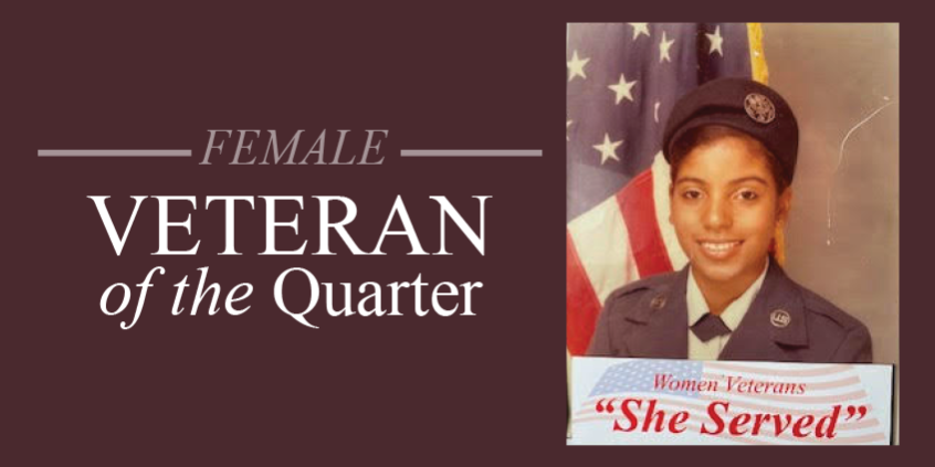 Female Veteran of the Quarter - SGT Veronica Palomino - VOM Magazine - Delaware