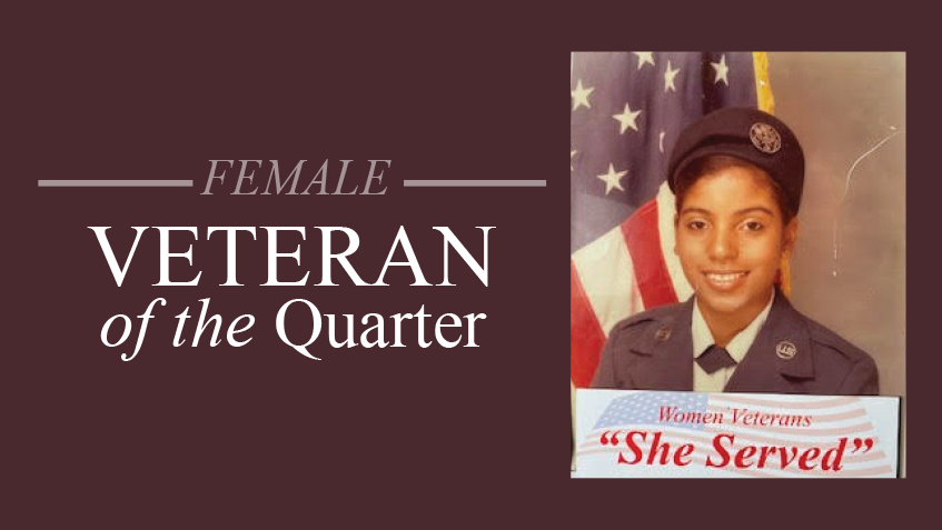 Female Veteran of the Quarter - SGT Veronica Palomino - VOM Magazine - Delaware