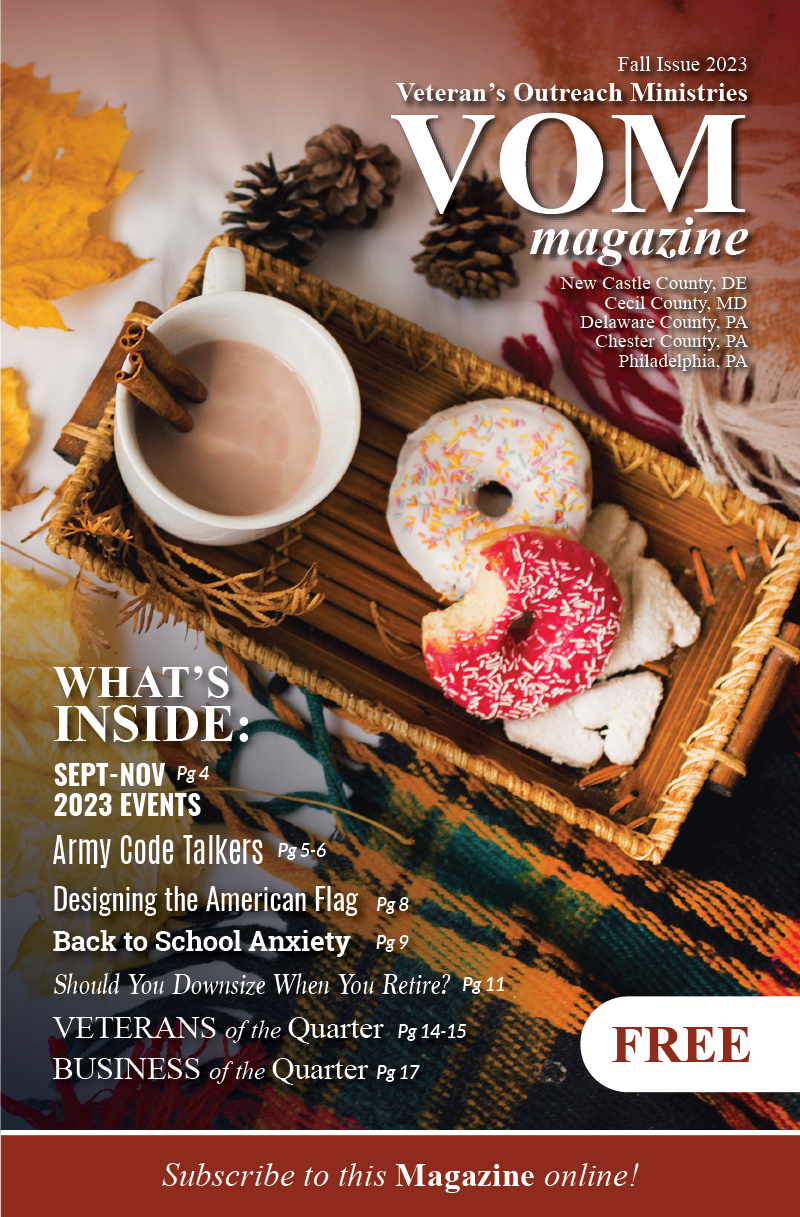 VOM Magazine Fall 2023 - Veterans Outreach Ministries - Delaware VOM Magazine Fall 2023 - Veterans Outreach Ministries - Delaware