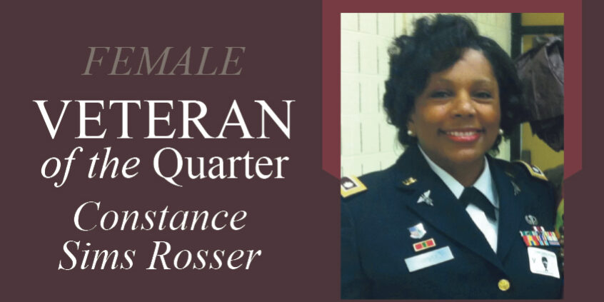 Female Veteran of the Quarter - Constance Sims Rosser - VOM Magazine - Delaware