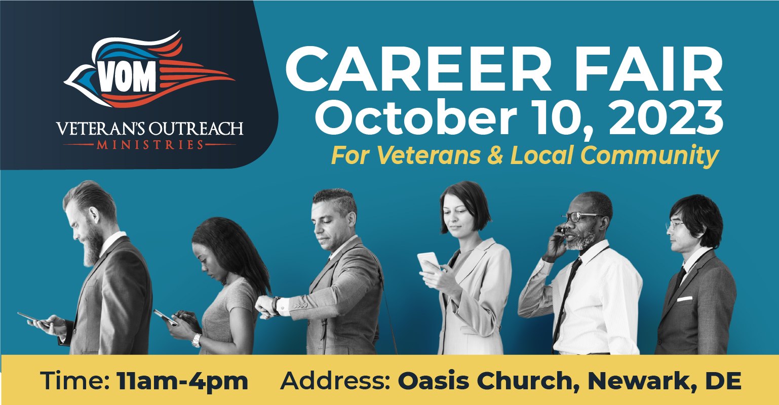 Career Fair 2024 – Veterans Outreach Ministries – Delaware Career Fair 2024 - Veterans Outreach Ministries - Delaware