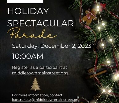 Holiday Spectacular Parade - Veterans Outreach Ministries - Delaware