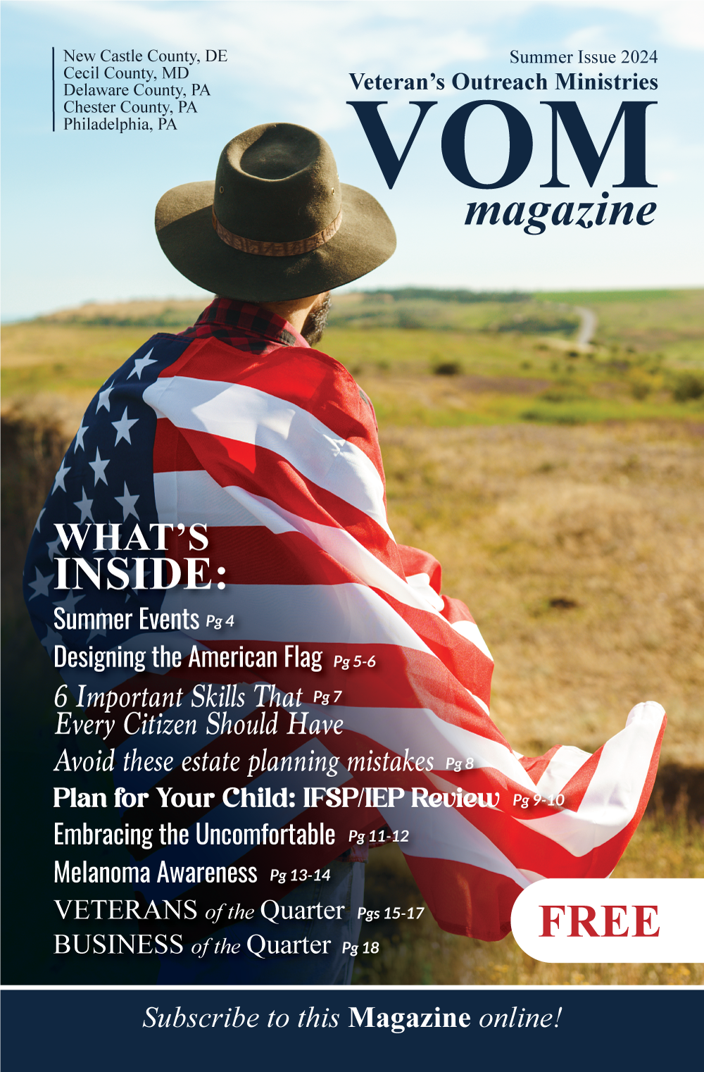 VOM Magazine Summer 2024 Issue - Veterans Outreach Ministries - Delaware VOM Magazine Summer 2024 Issue - Veterans Outreach Ministries - Delaware