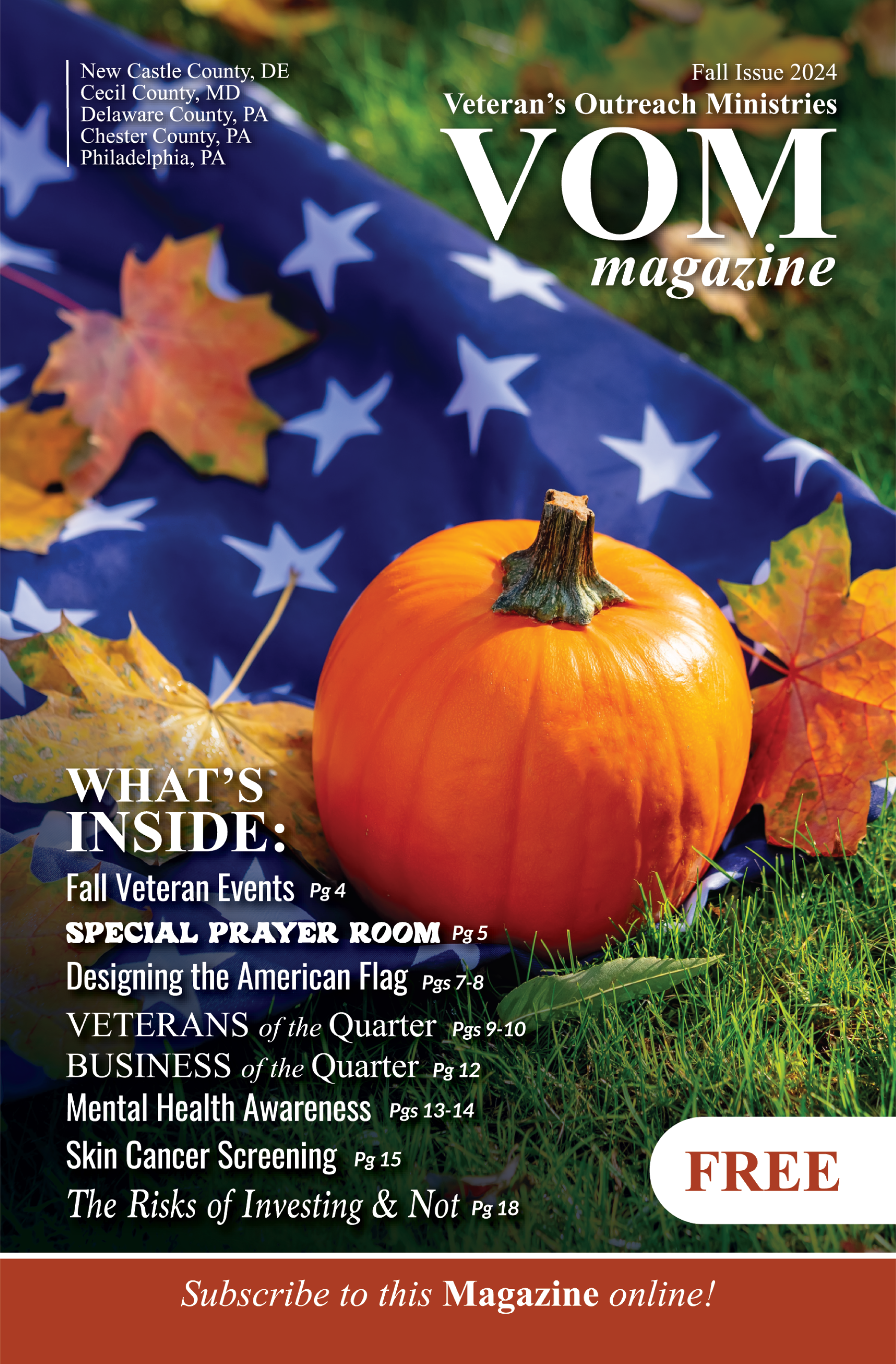 Fall 2024 VOM Magazine - Veterans Outreach Ministries - Delaware Fall 2024 VOM Magazine - Veterans Outreach Ministries - Delaware