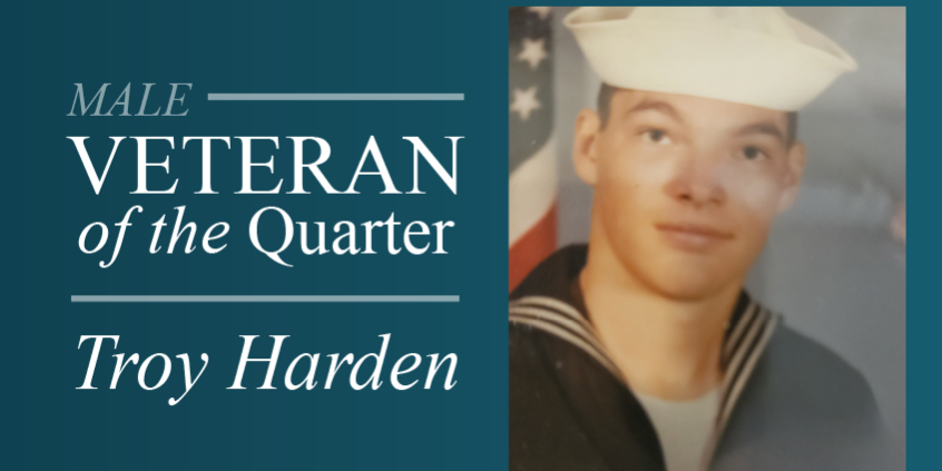 Male Veteran of the Quarter - Troy Harden - Veterans Outreach Ministries - Delaware