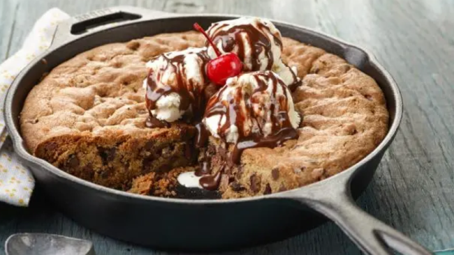 Chocolate Chip Cookie Skillet Sundae Recipe - Veterans Outreach Ministries - Delaware