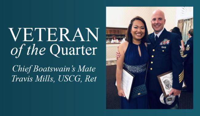 Chief Boatswain’s Mate Travis Mills, USCG, Ret - VOM Magazine - Summer 2025