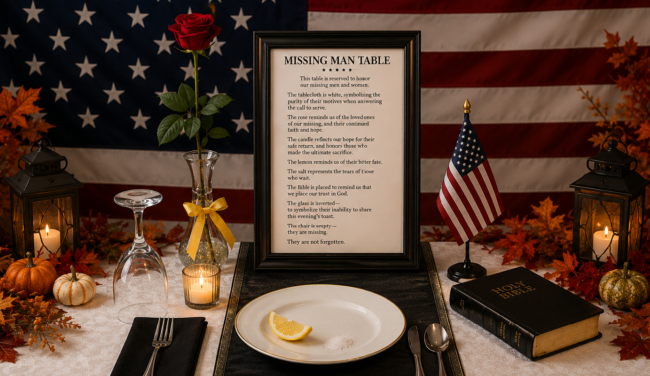 Missing Man Table