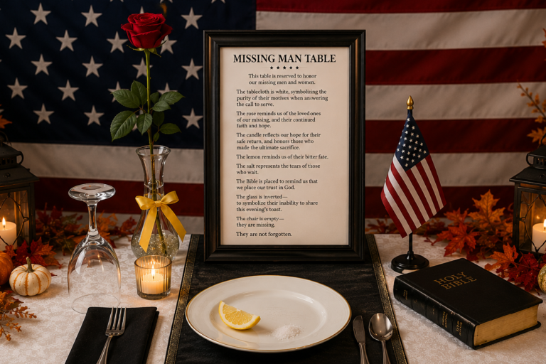 Missing Man Table Missing Man Table